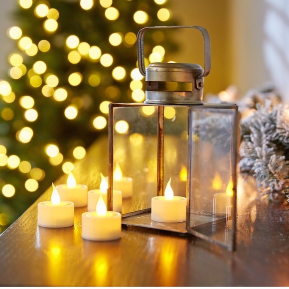 GE StayBright LED Flickering 12 Tea Light Flameless Candles Weddings Luminarias - Picture 4 of 8